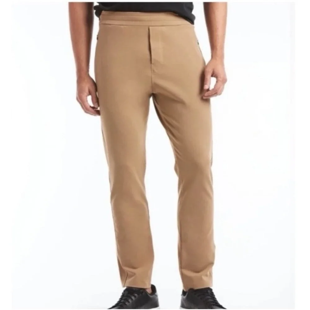 Public‎ Rec NWT All Day Every Day Pant Men's 42/30 Tan Nylon Spandex Stretchy